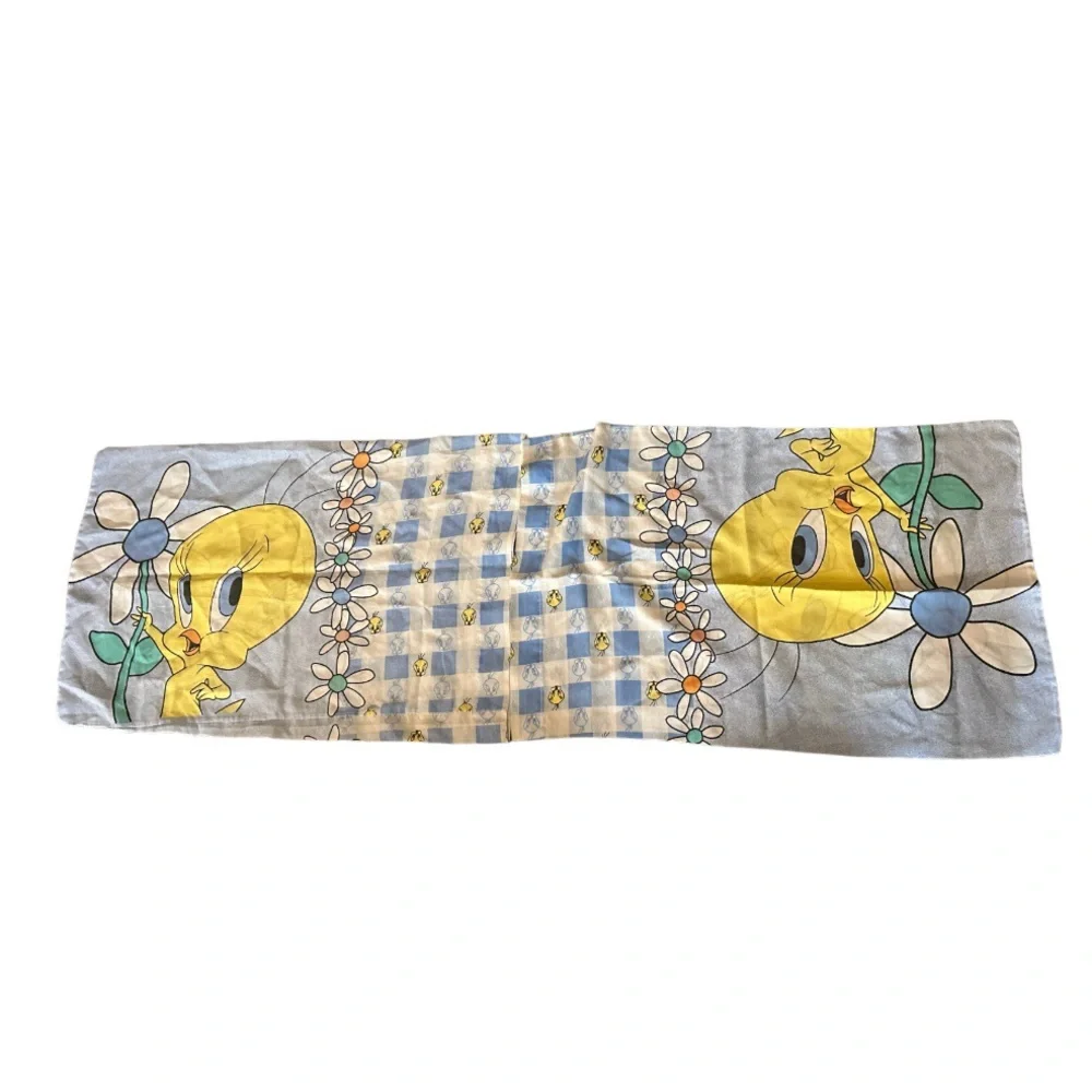 Vintage 2000 Looney Tunes Tweety Bird Twin Comforter And Sheet Set 3 Pillowcases